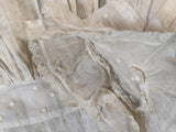 Edwardian Cotton + Lace Dress