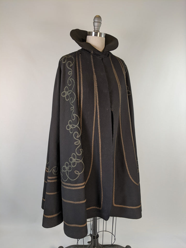 1890s Wool Cape