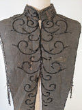 1880s Beaded Mantle