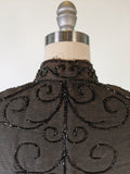 1880s Beaded Mantle