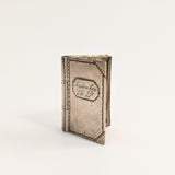 1860 Silver Book Pillbox or Snuffbox