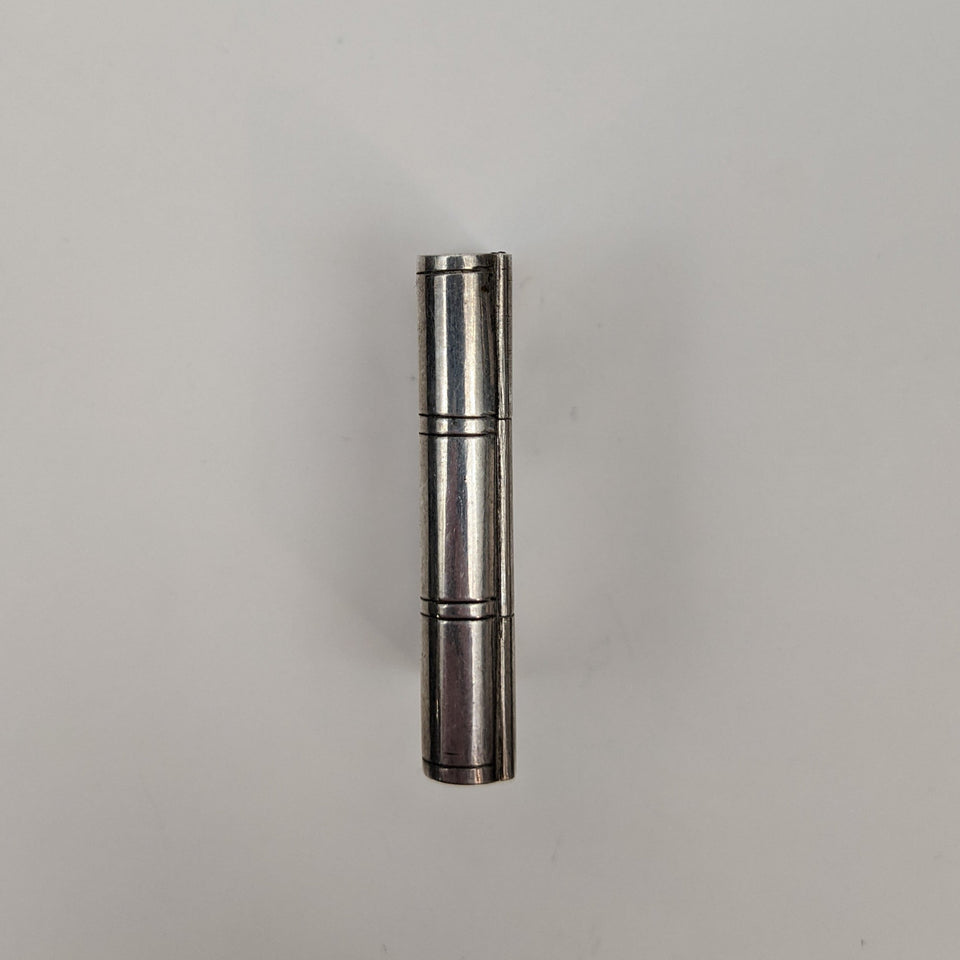 1860 Silver Book Pillbox or Snuffbox