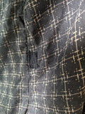 1890s Black Wrapper Dress