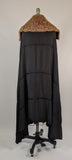 1920s Black Silk Cape
