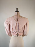 Edwardian Pink Cotton Shirtwaist