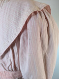 Edwardian Pink Cotton Shirtwaist