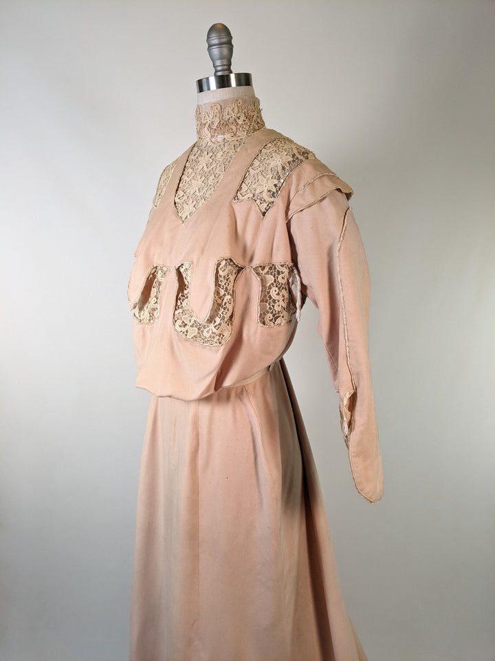 Edwardian Peach Gown