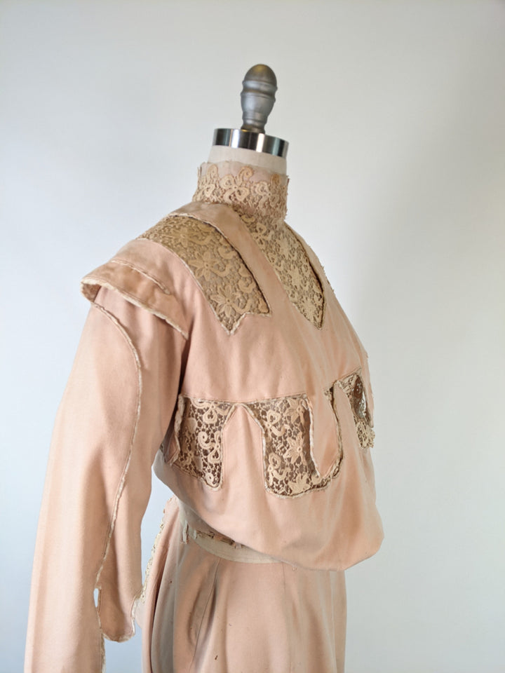 Edwardian Peach Gown