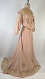 Edwardian Peach Gown