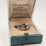 Sterling Silver Fede Puzzle Ring