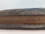 Blue Victorian Photo Album with Photos
