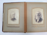 Red Victorian Photo Album with Photos