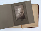 Red Victorian Photo Album with Photos