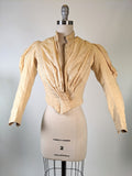 1880s Champagne Bodice