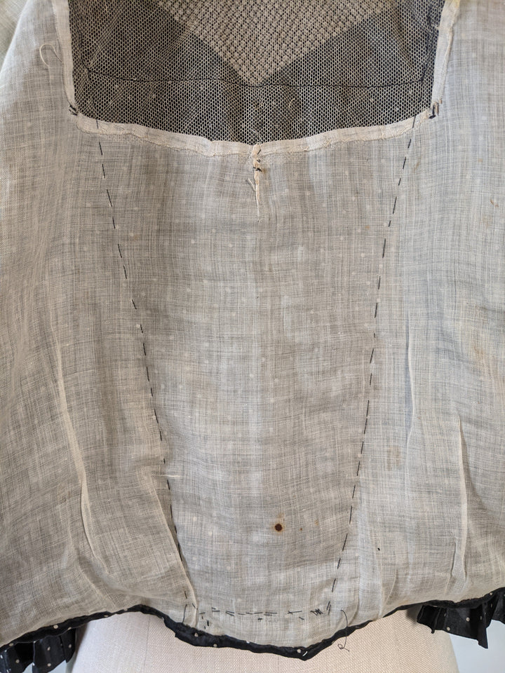 1910s Polka Dot Blouse