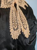 1910s Silk + Lace Blouse