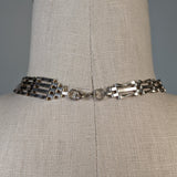 Victorian Revival Sterling Silver Gate Necklace