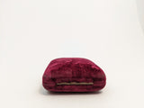 Ruby Red Victorian Velvet Box