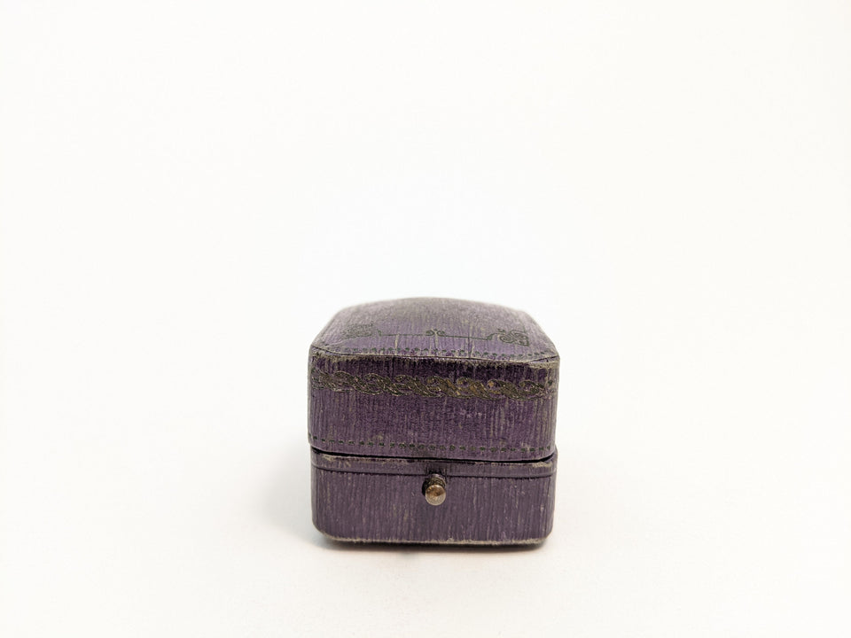 Purple Victorian Ring Box