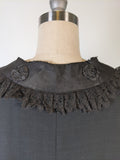 1880s Lace Trimmed Mantle