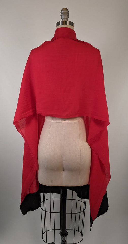 1910s-1920s Wool + Silk Scarf