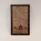 Georgian 1823 Needlepoint Sampler