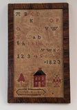Georgian 1823 Needlepoint Sampler