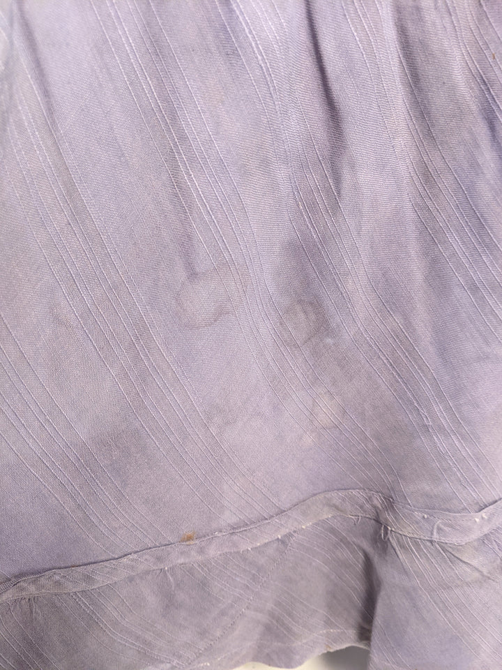 1900s Lilac Cotton Petticoat