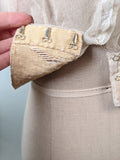 1900s Net Lace Camisole | 3/4 Sleeve