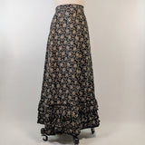 Edwardian Black + White Cotton Skirt