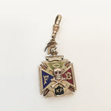Antique Knights of Pythias Pendant