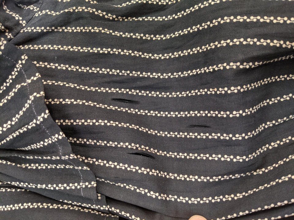 Late 1890s-1900 Wrapper Dress