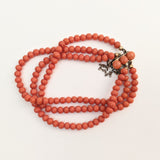 Coral Bead Bracelet C. 1890