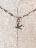 RESERVED | Edwardian Swallow Necklace