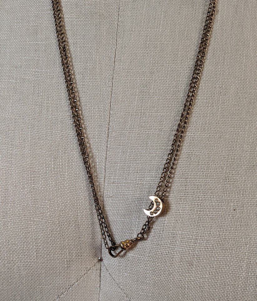 RESERVED | Crescent Moon Slide Chain