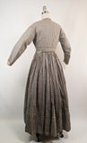 1860s Gingham Dress