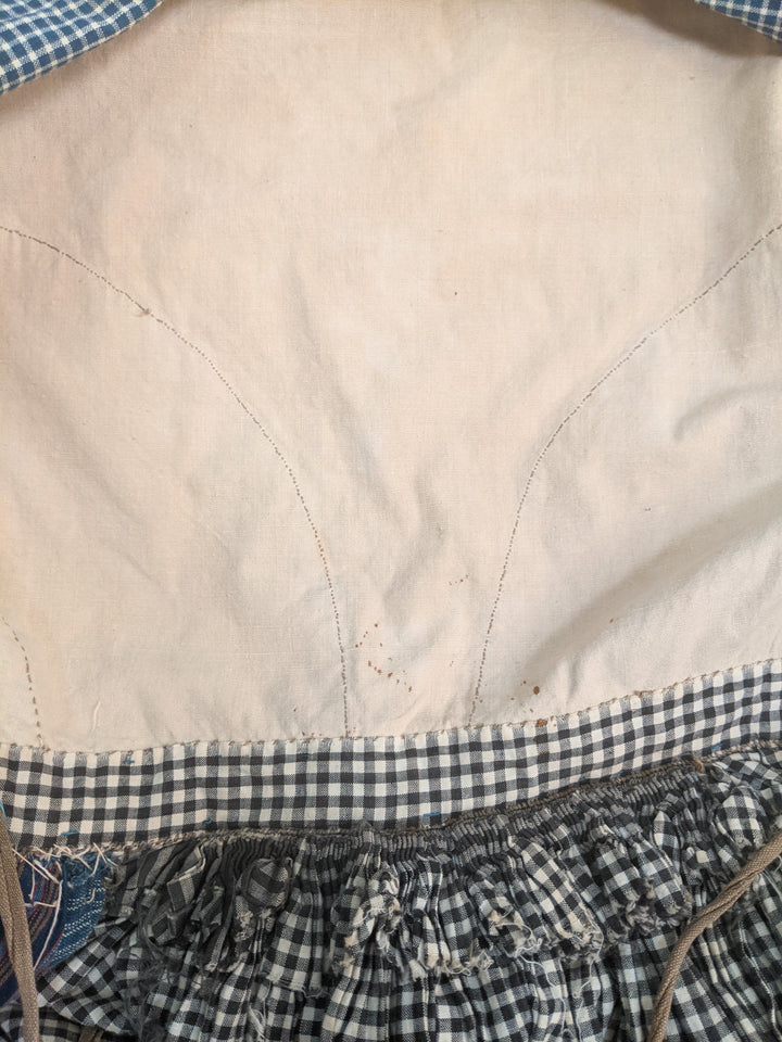 1860s Gingham Dress