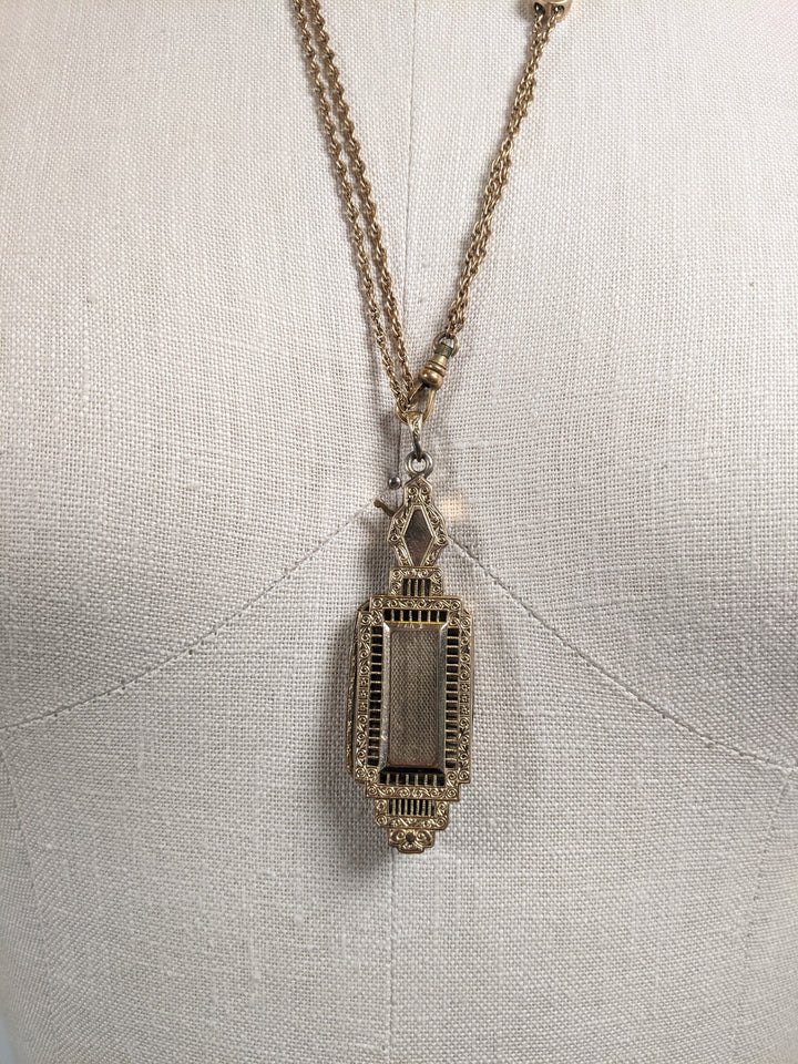 RESERVED | Victorian Lorgnette + Chain
