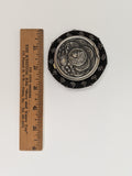 1890s Cut Steel Beaded Coin Purse