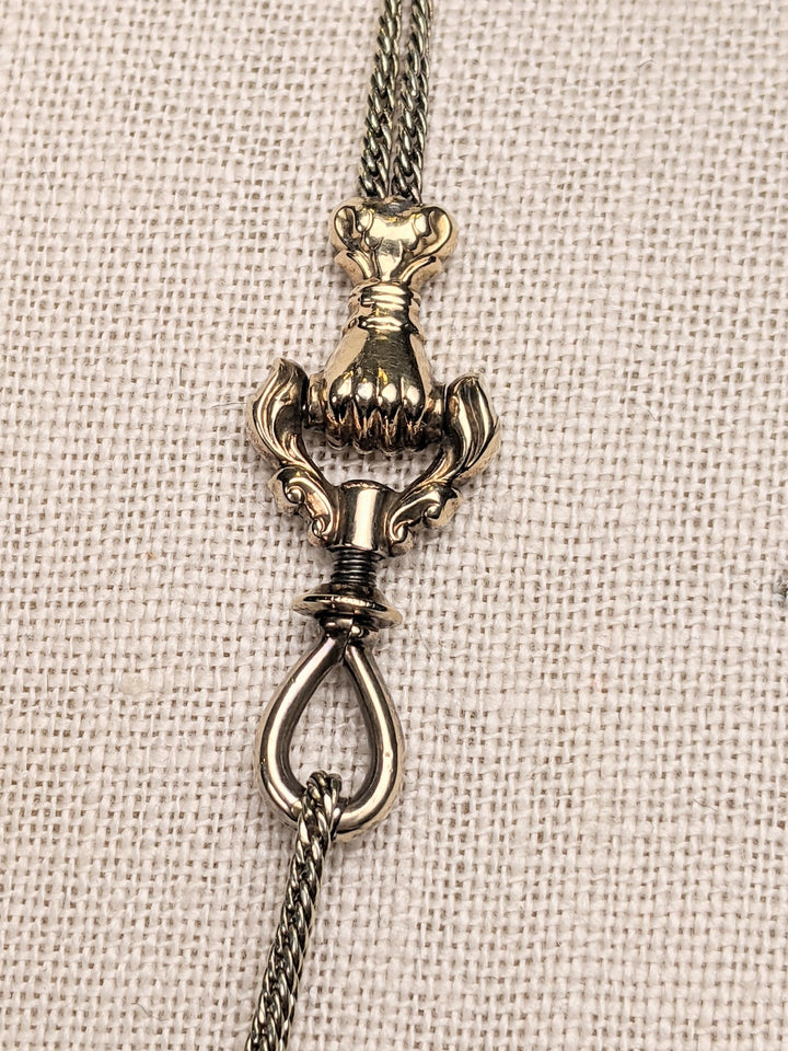 RESERVED 14k Gold Guard Chain | Fist Clasp
