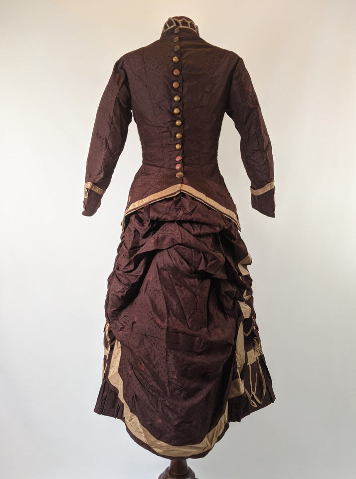1870s Bustle Dress | Study Piece