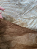 1840s Champagne Silk Gown