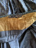 1890s Indigo Calico Dress