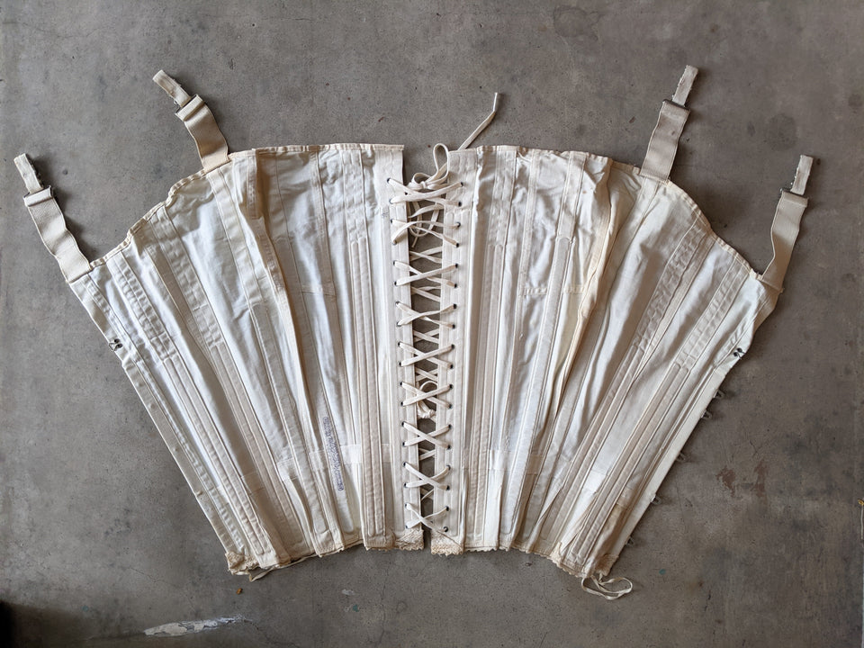 1910s Deadstock Corset - 22" - #4