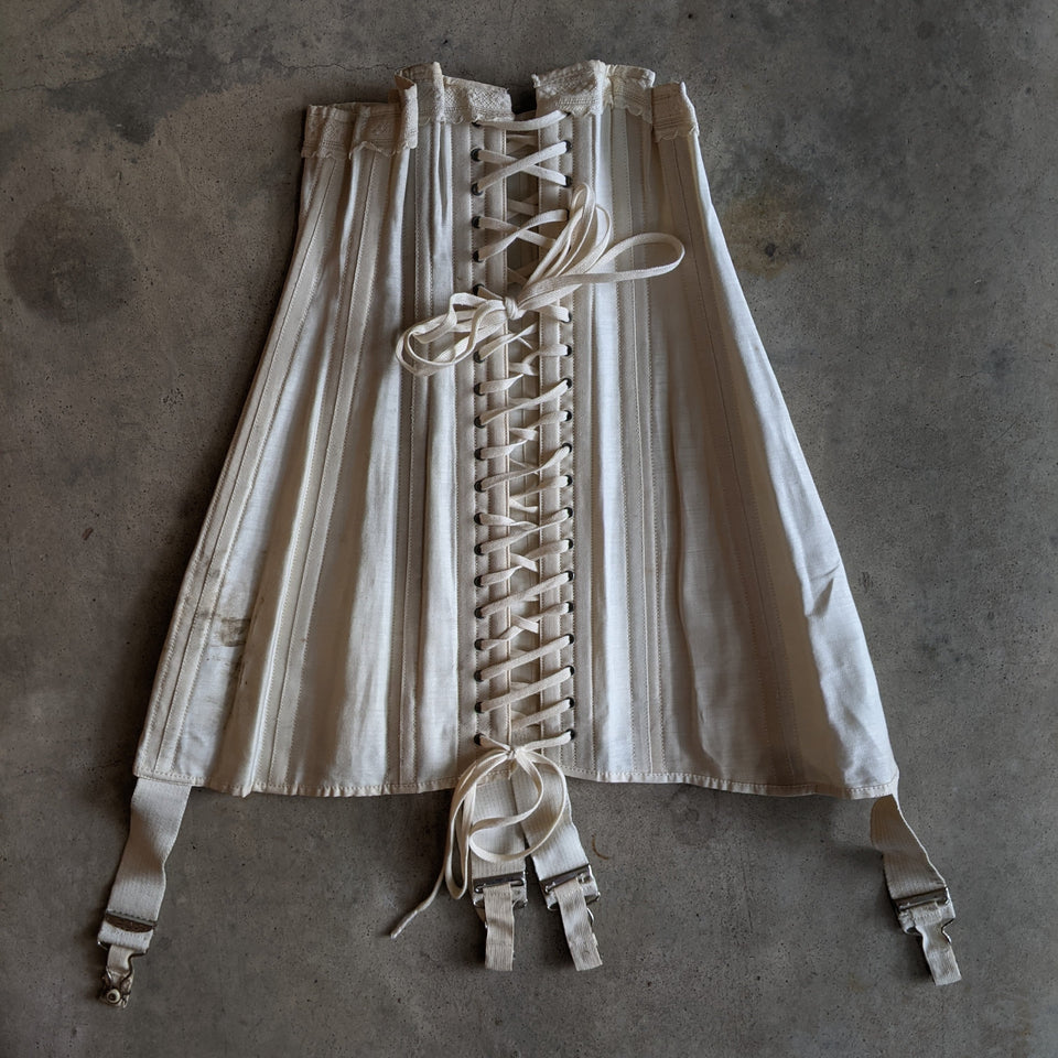 1910s Deadstock Corset - 22" - #6