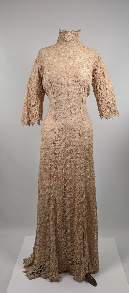 Edwardian Irish Lace Dress