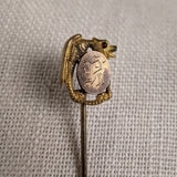 Engraved "R" Dragon Stick Pin