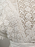 1910s Lace Dress Top