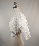 1910s Lace Dress Top