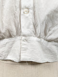 1910s Cotton Corset Cover / Dress Top